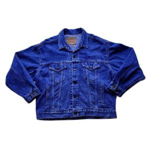 Levi Strauss Denim Trucker Jacket Men's L - Style 70507-4890 - Used
